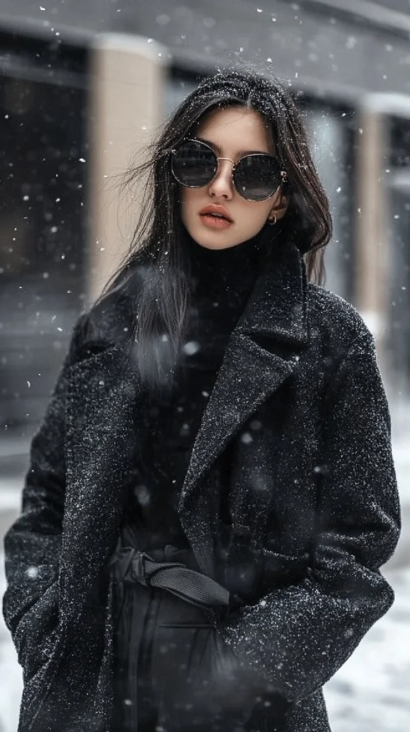 Embrace Winter Elegance: Chic Layers and Bold Accessories for Style