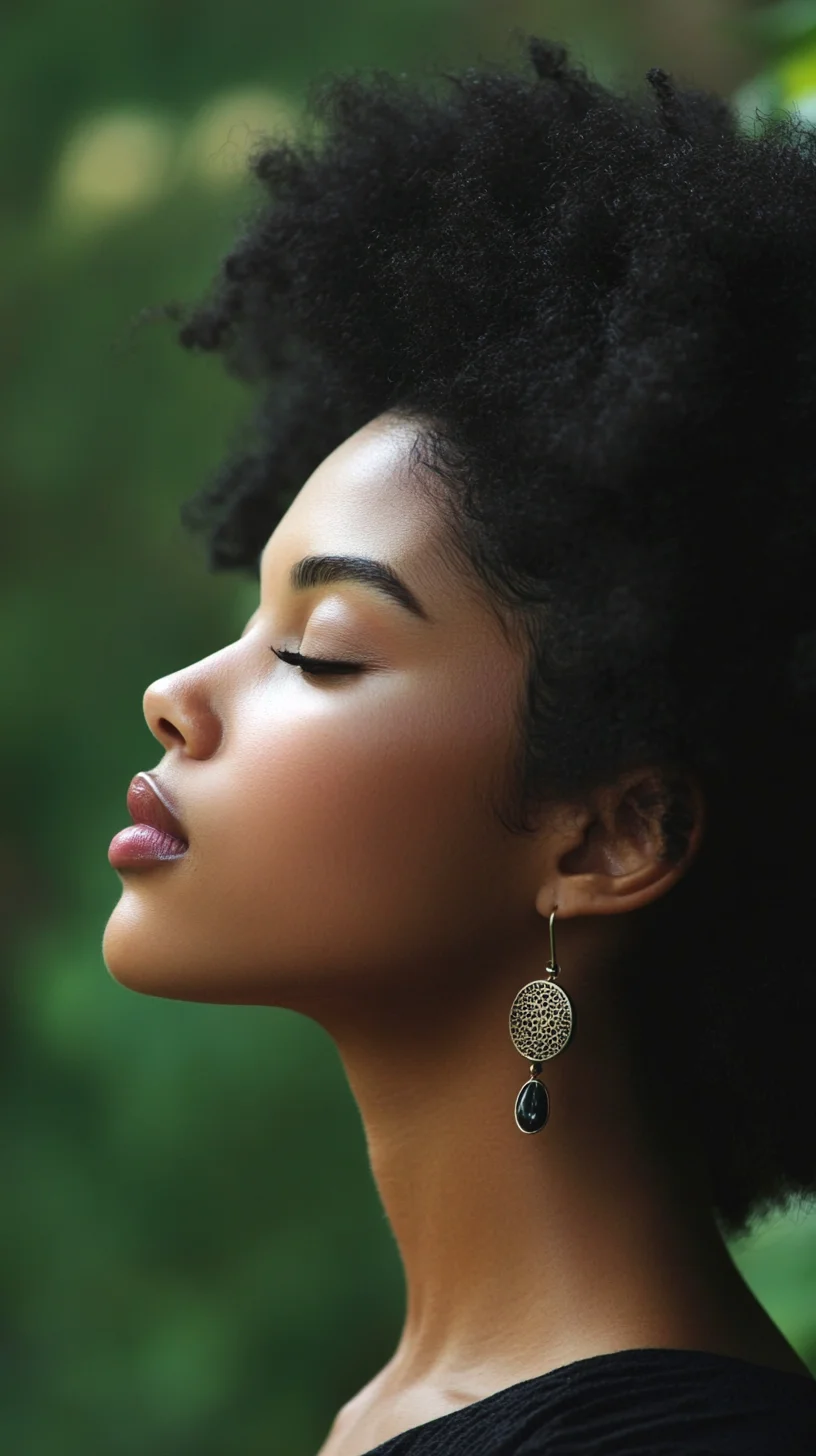 Embrace Your Curls: The Bold, Natural Afro for Effortless Elegance