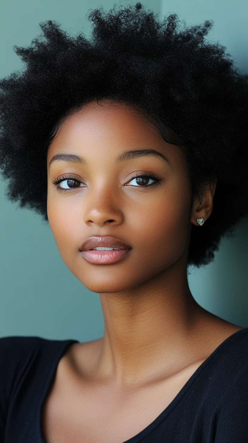 Embrace Your Curls: The Chic and Effortless Afro Hairstyle