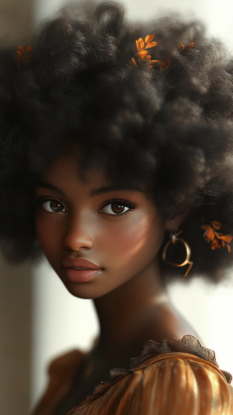 Embrace Your Curls: The Lush and Lively Afro Hairstyle