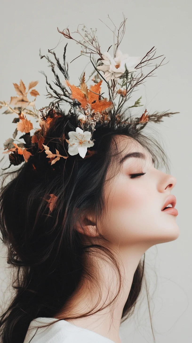 Enchanting Floral Crown: A Whimsical Touch for Any Occasion