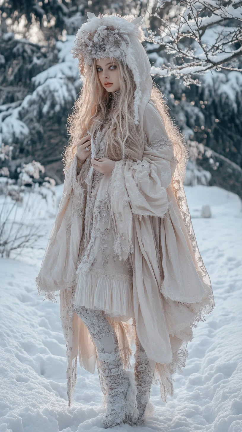 Ethereal Winter Wonderland: Embrace Cozy Elegance with Layered Textures