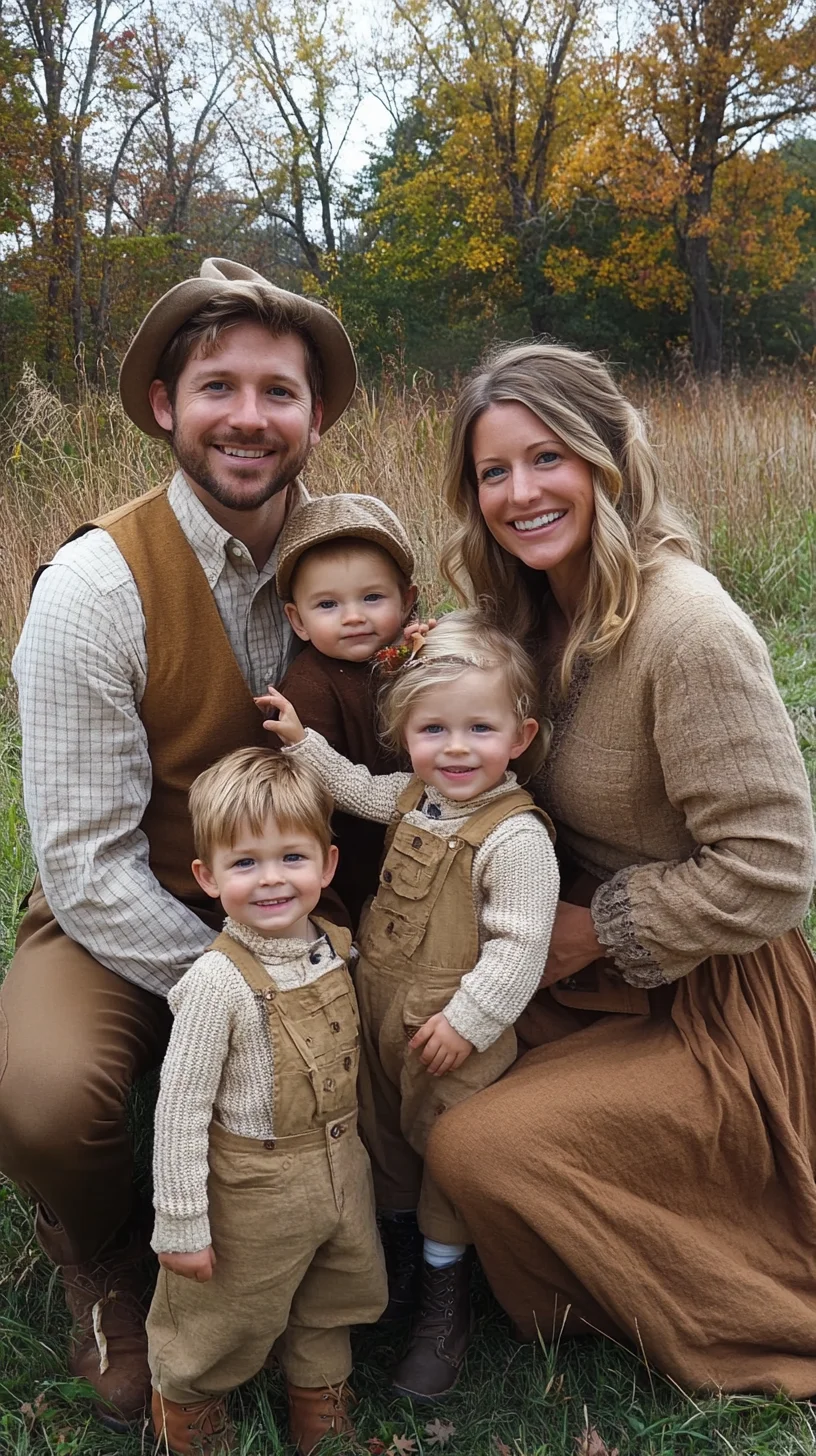 Family Harmony: Cozy Earth Tones and Timeless Textures for Autumn Adventures