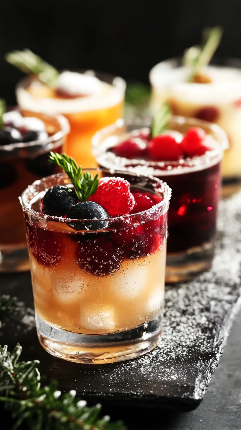 Festive Berry Bliss Cocktails: Refreshing Treats for Any Occasion!