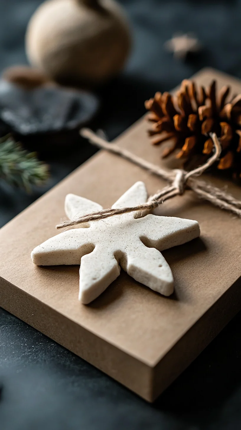 Festive Cinnamon Snowflake Ornaments: A Delightful DIY Craft!