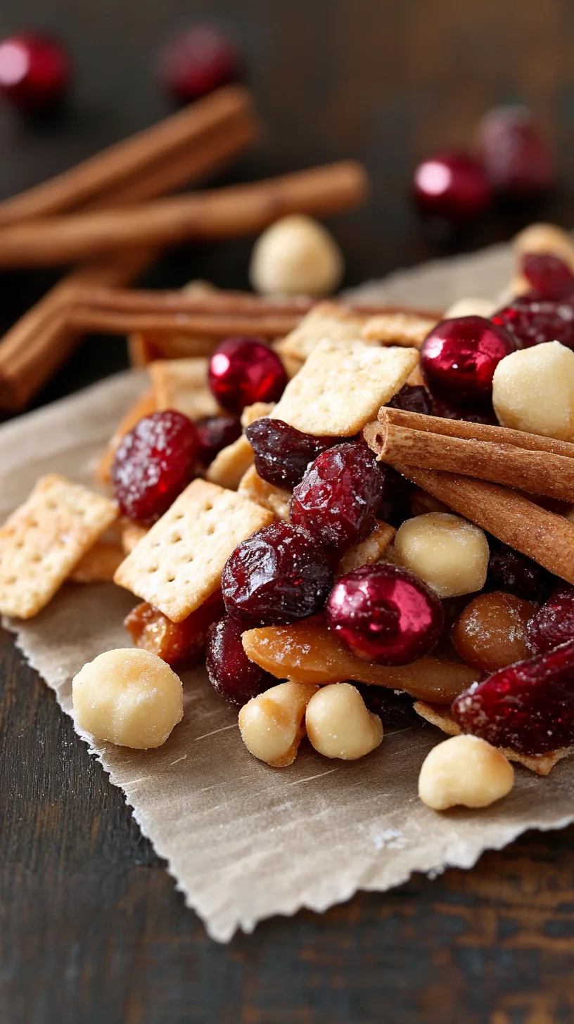 Festive Trail Mix: A Crunchy, Chewy Delight for the Holidays!