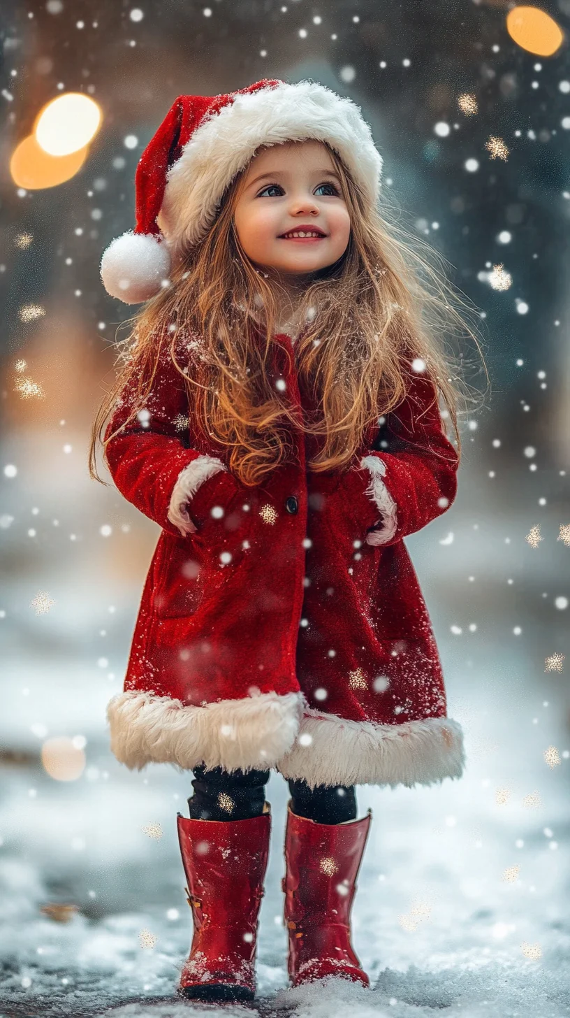 Festive Winter Wonderland: Adorable Holiday Style for Little Ones