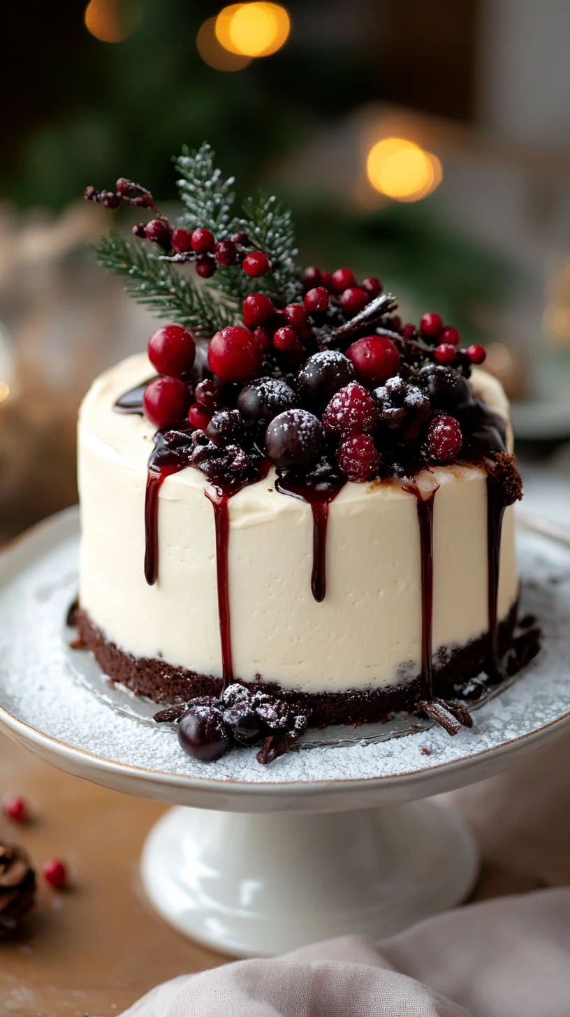 Heavenly Berry Bliss Cake: A Sweet Indulgence!