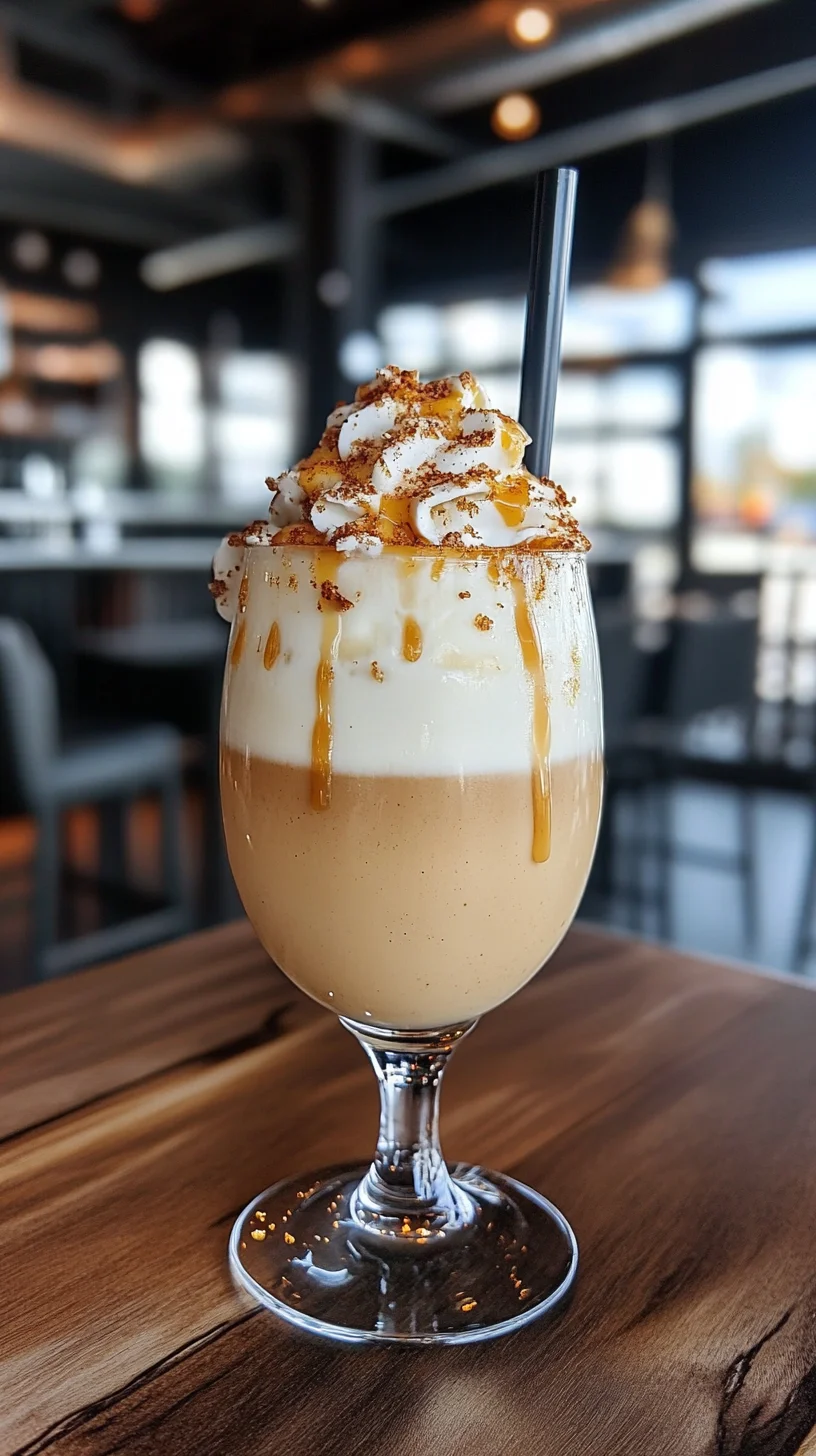 Indulge in a Caramel Coffee Dream Shake!