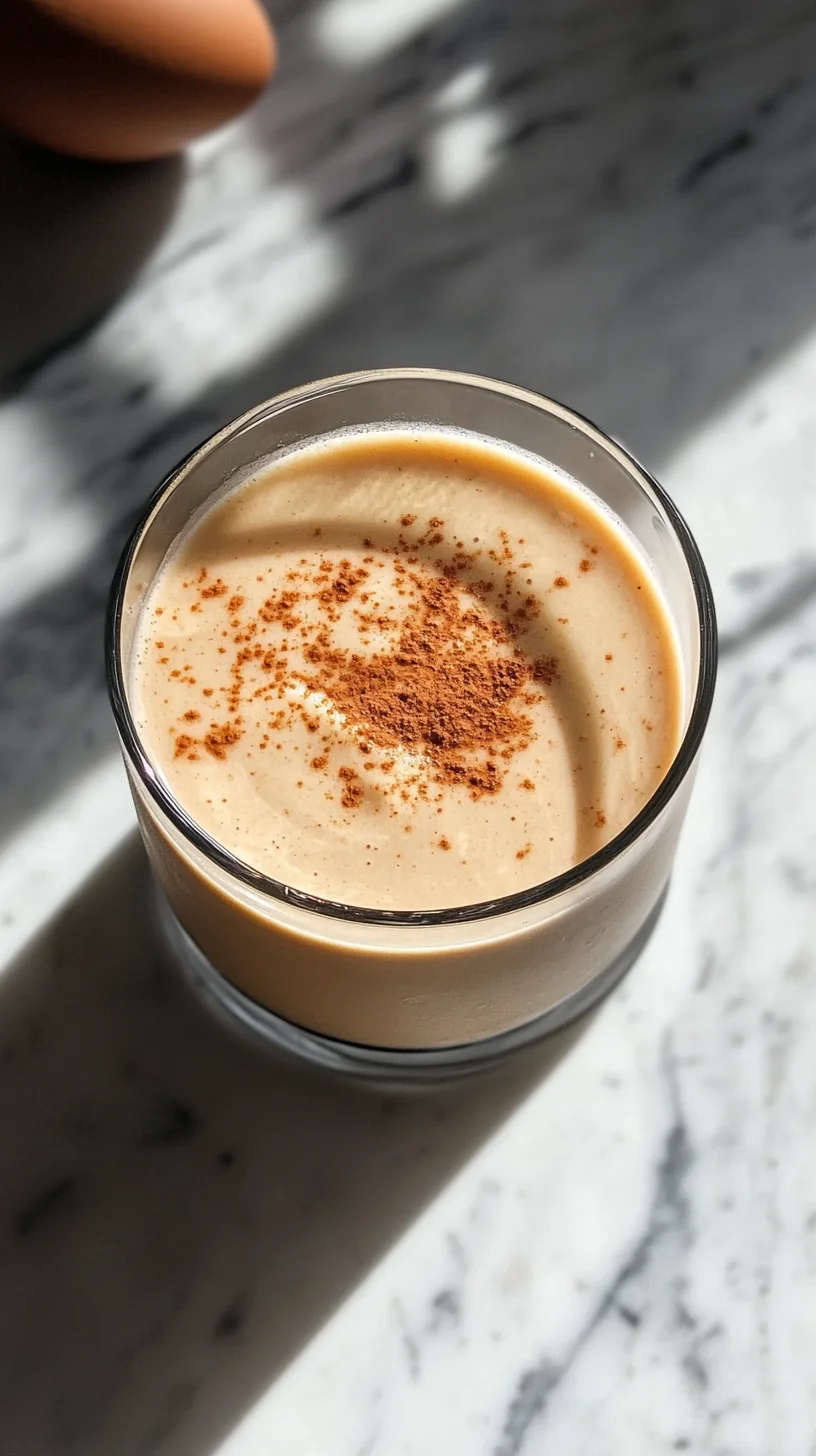 Indulge in Creamy Banana Cinnamon Smoothie Bliss!