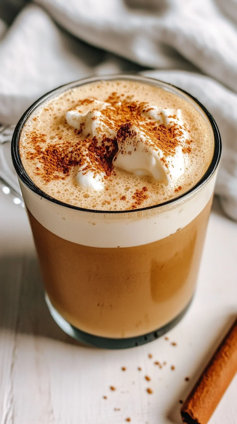 Indulge in Creamy Cinnamon Coffee Bliss!