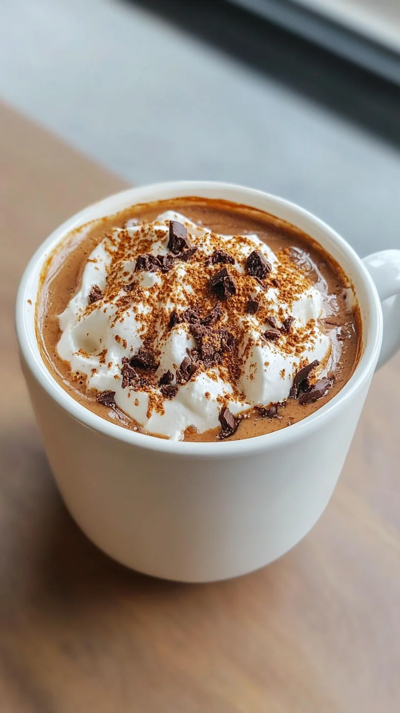 Indulge in Decadent Homemade Hot Chocolate Bliss!