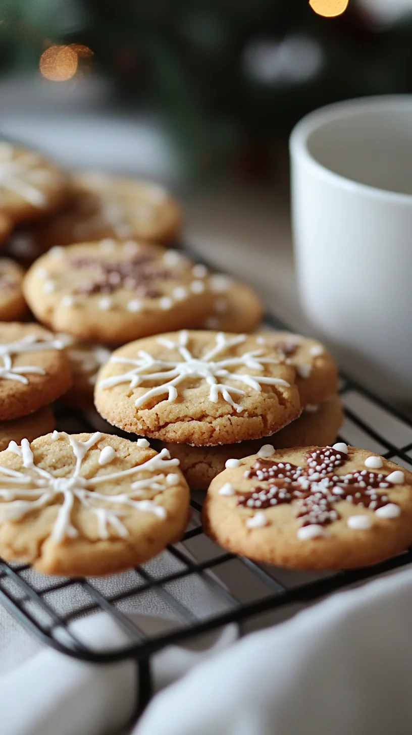 Indulge in Irresistible Sweetness: Festive Snowflake Cookies