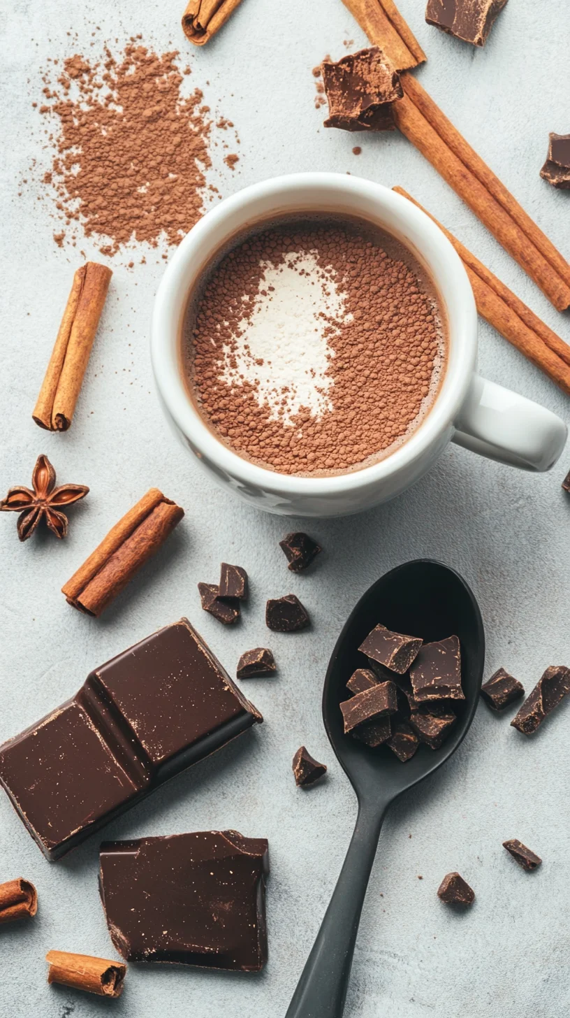 Indulge in Rich Chocolate Cinnamon Hot Cocoa Bliss!