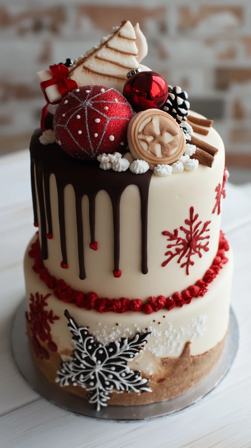 Indulge in Sweet Bliss: A Heavenly Holiday Cake Delight!