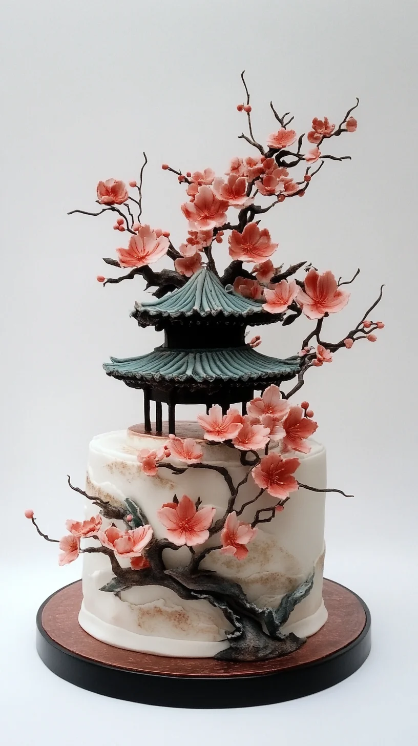 Indulge in Sweet Bliss: Exquisite Cherry Blossom Cake Recipe