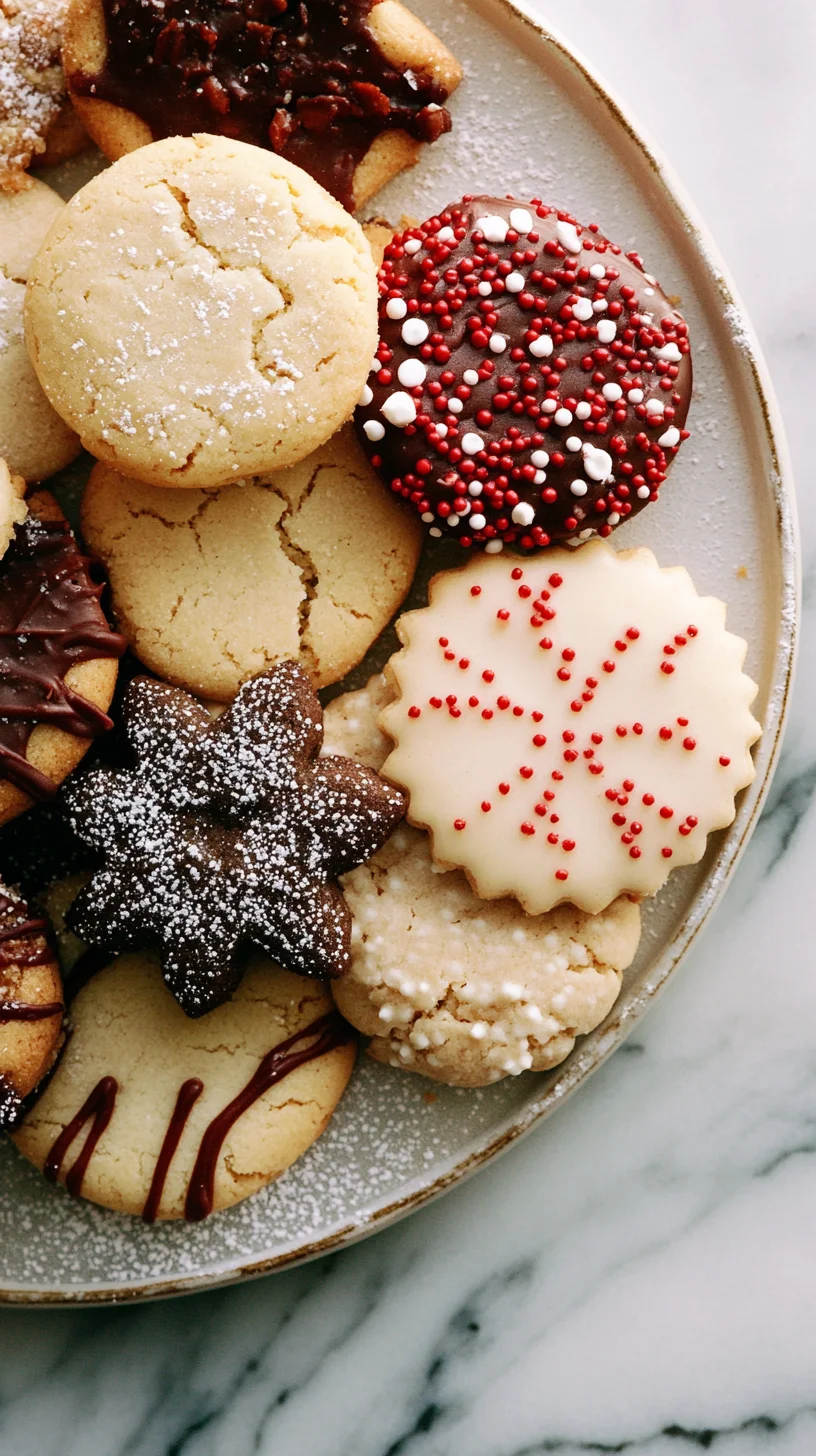 Indulge in Sweet Bliss: Festive Cookie Medley Delight!