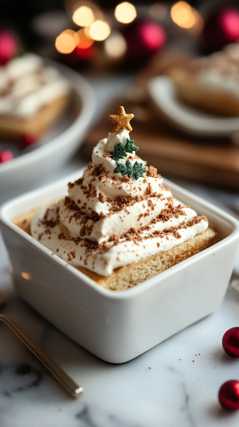 Indulge in Sweet Bliss: Festive Whipped Cream Cake Cups!