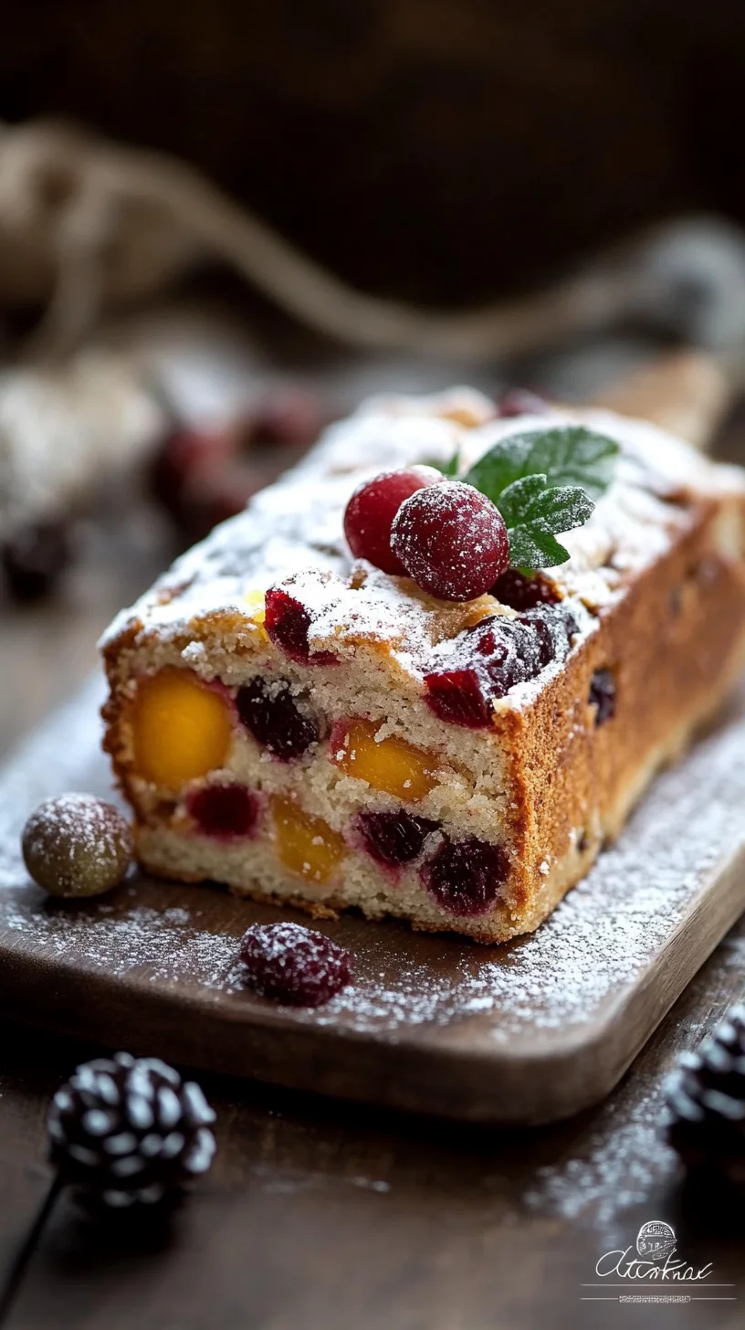 Indulge in Sweet Bliss: Fruity Delight Loaf Cake