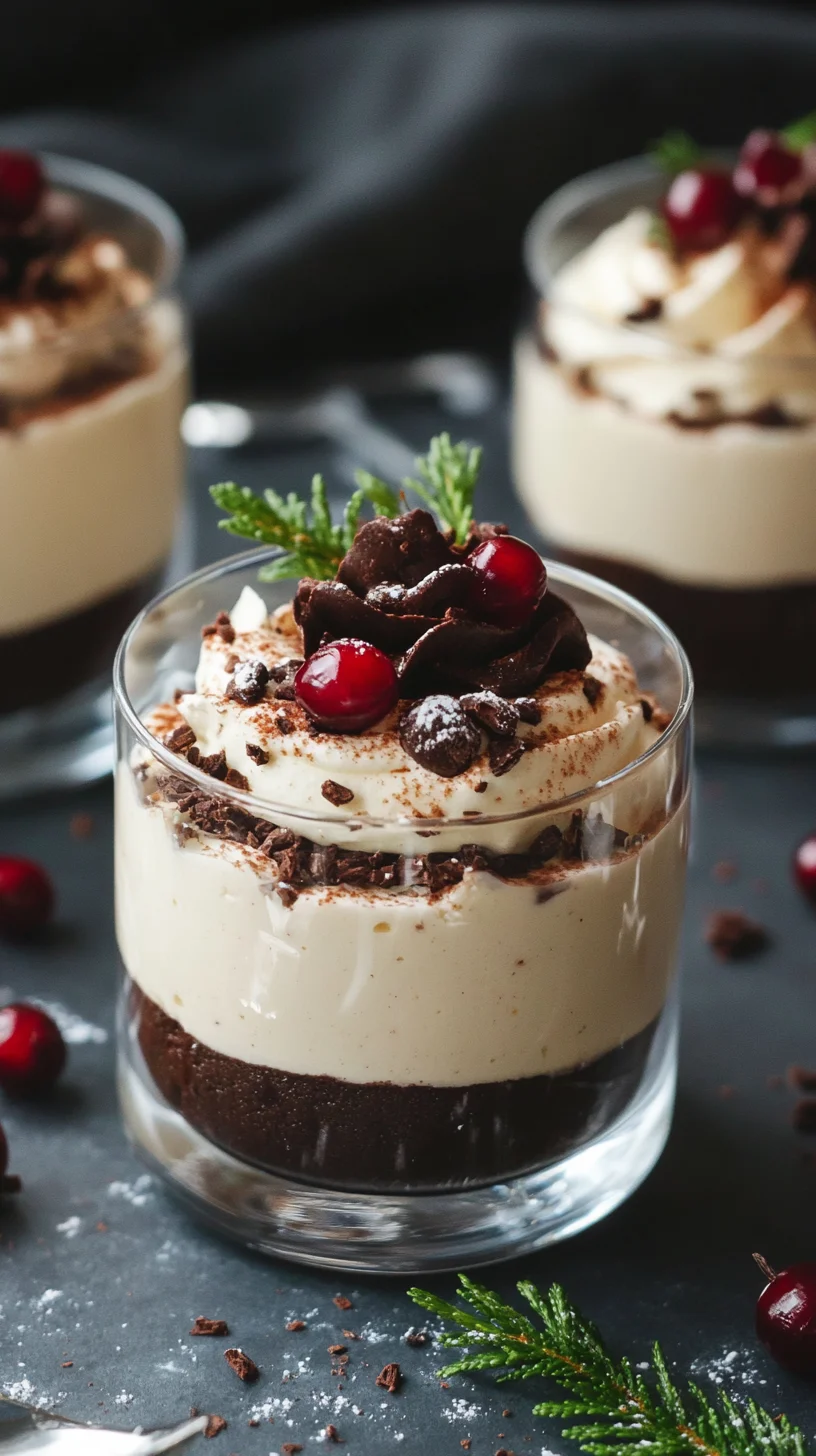 Indulge in Sweet Bliss: Heavenly Chocolate Mousse Cups!