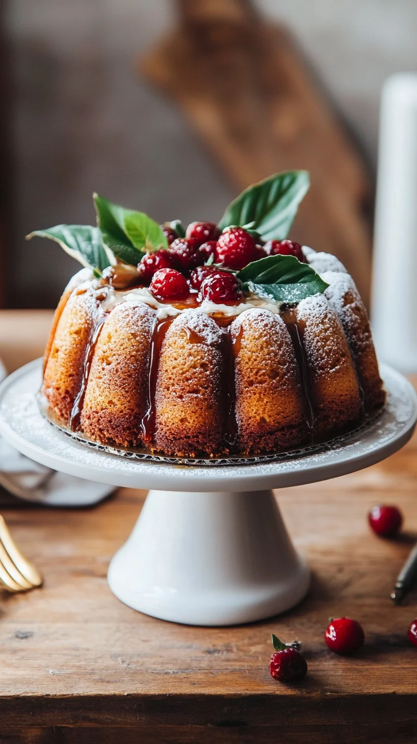 Indulge in Sweet Bliss: Irresistible Honey Butter Bundt Cake