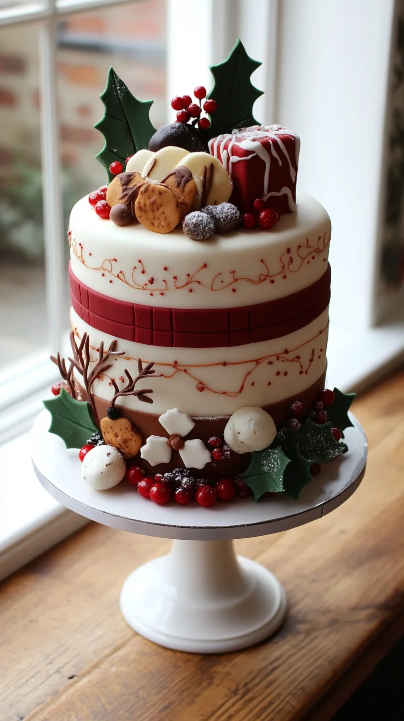 Indulge in Sweet Bliss with Our Irresistible Holiday Cake!