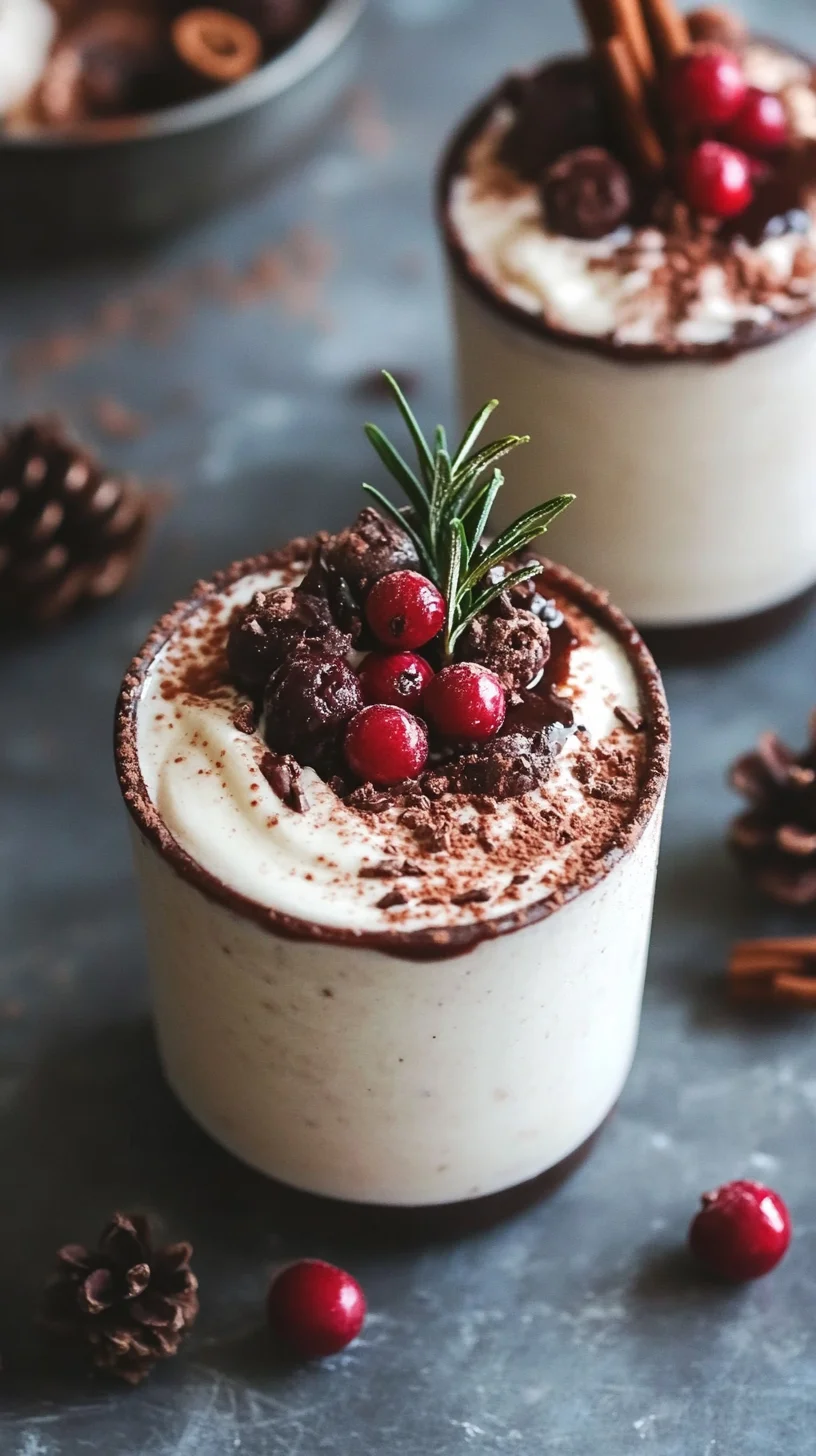 Indulge in Sweet Delight: Creamy Winter Wonderland Dessert