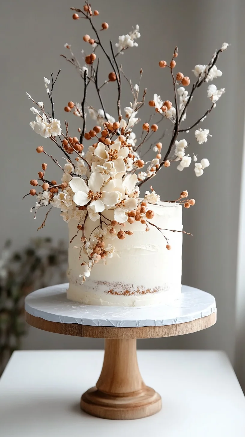 Indulge in Sweet Delights: Vanilla Blossom Cake