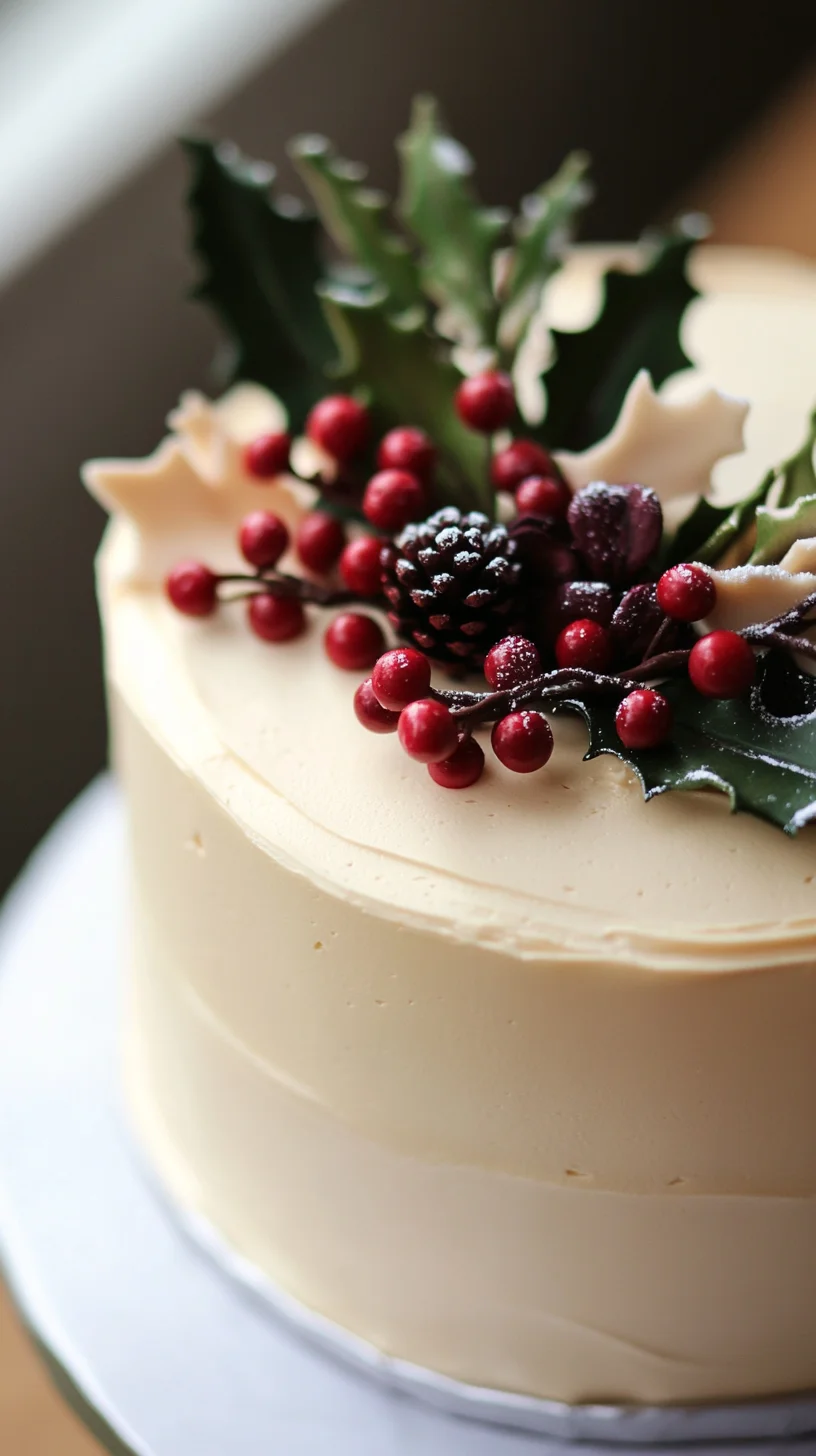 Indulge in Sweet Elegance: A Decadent Holiday Cake