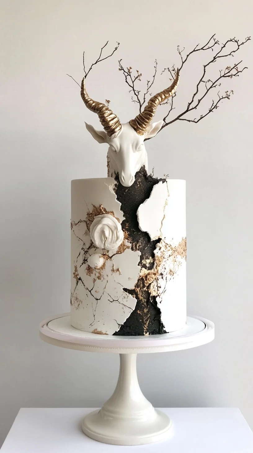 Indulge in Sweet Elegance: A Gorgeous Cake that Takes Center Stage!