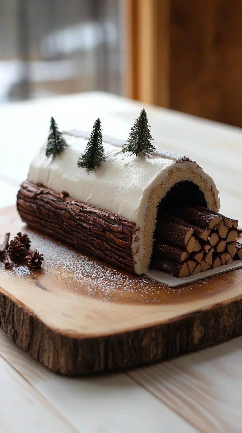 Indulge in Sweetness: Delightful Chocolate Yule Log Recipe