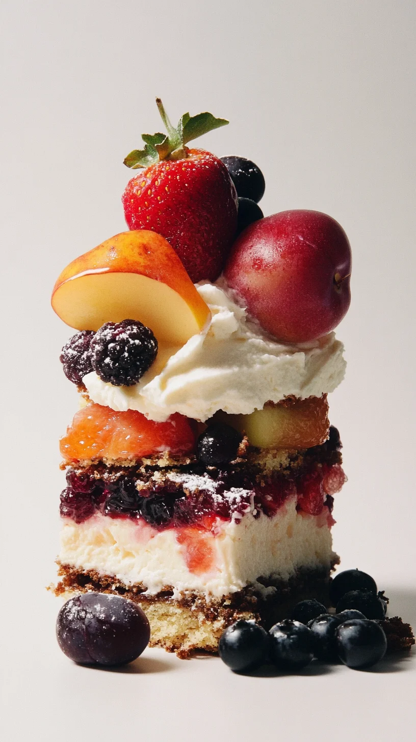 Indulge in Sweetness: Dreamy Layered Fruit Cake Recipe!