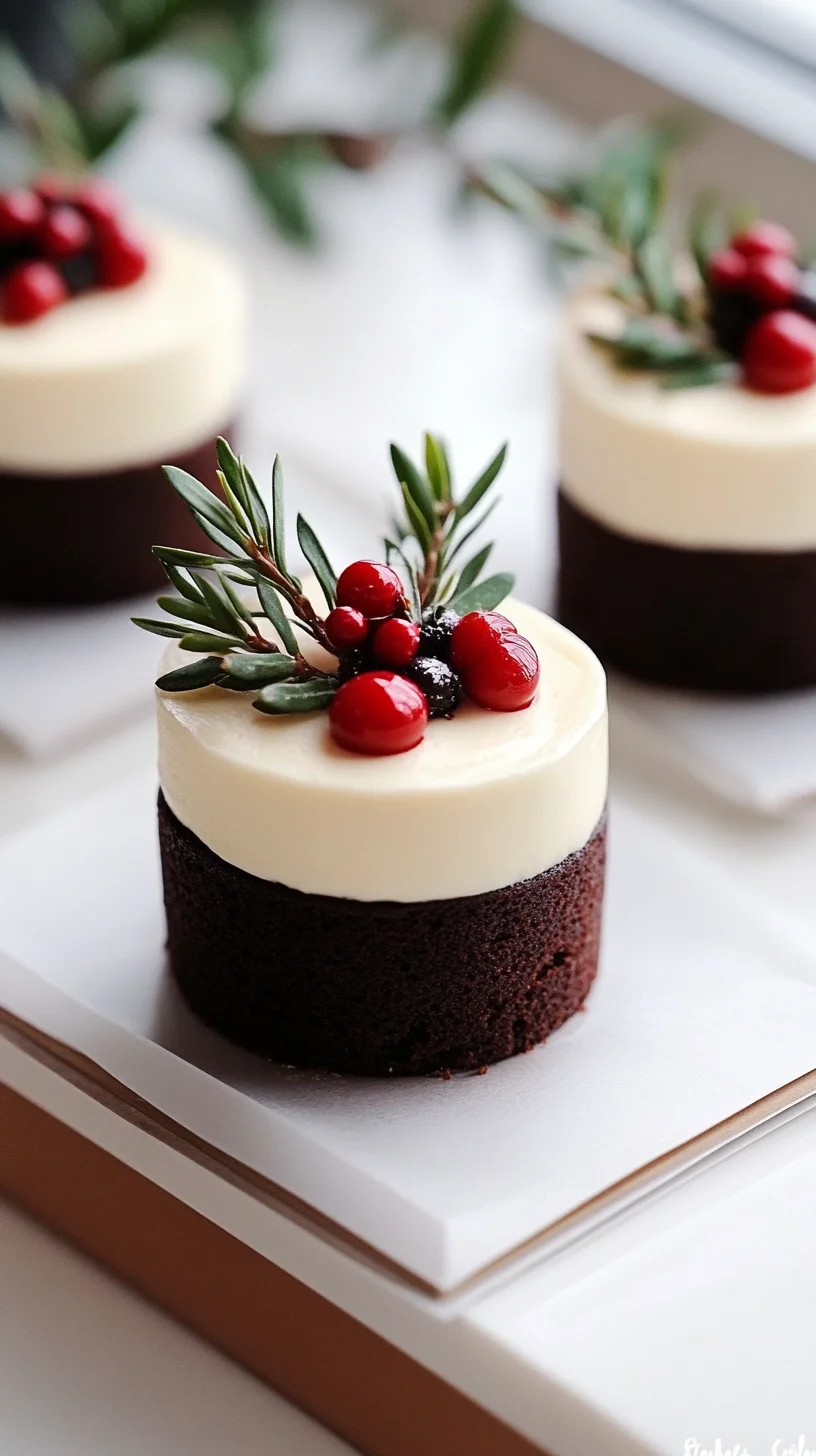 Indulge in Sweetness: Heavenly Chocolate Berry Mousse Cakes