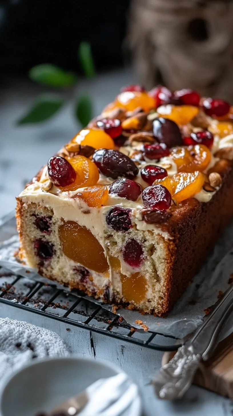 Indulge in Sweetness: Heavenly Fruit-Studded Loaf Cake