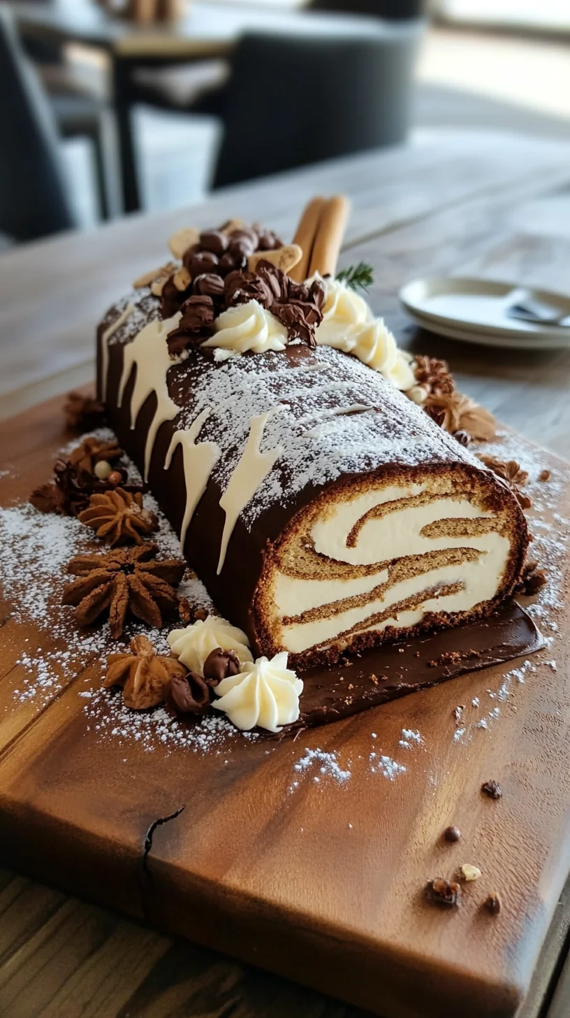 Indulge in Sweetness: Irresistible Chocolate Marble Cake Roll