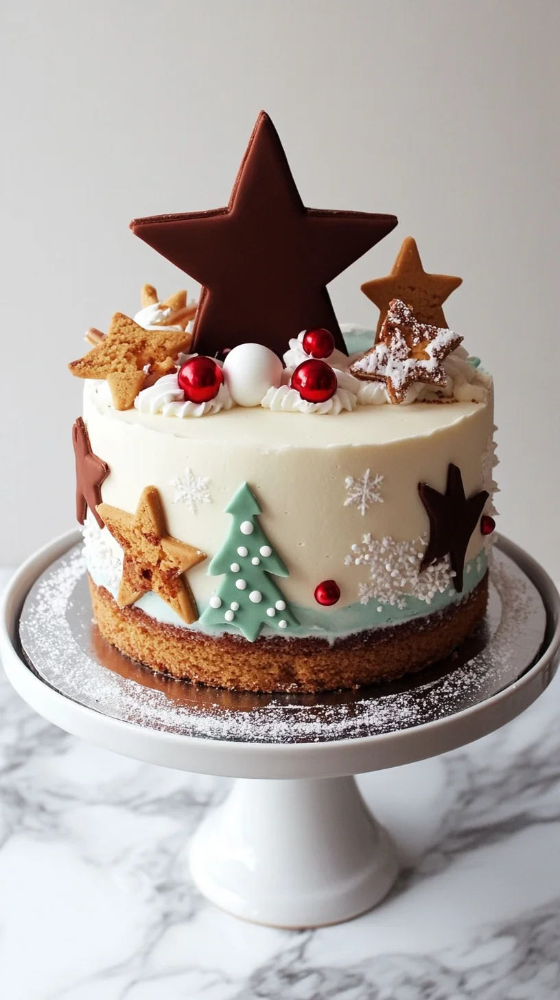 Indulge in the Sweetest Holiday Delight: Festive Gingerbread Cake!