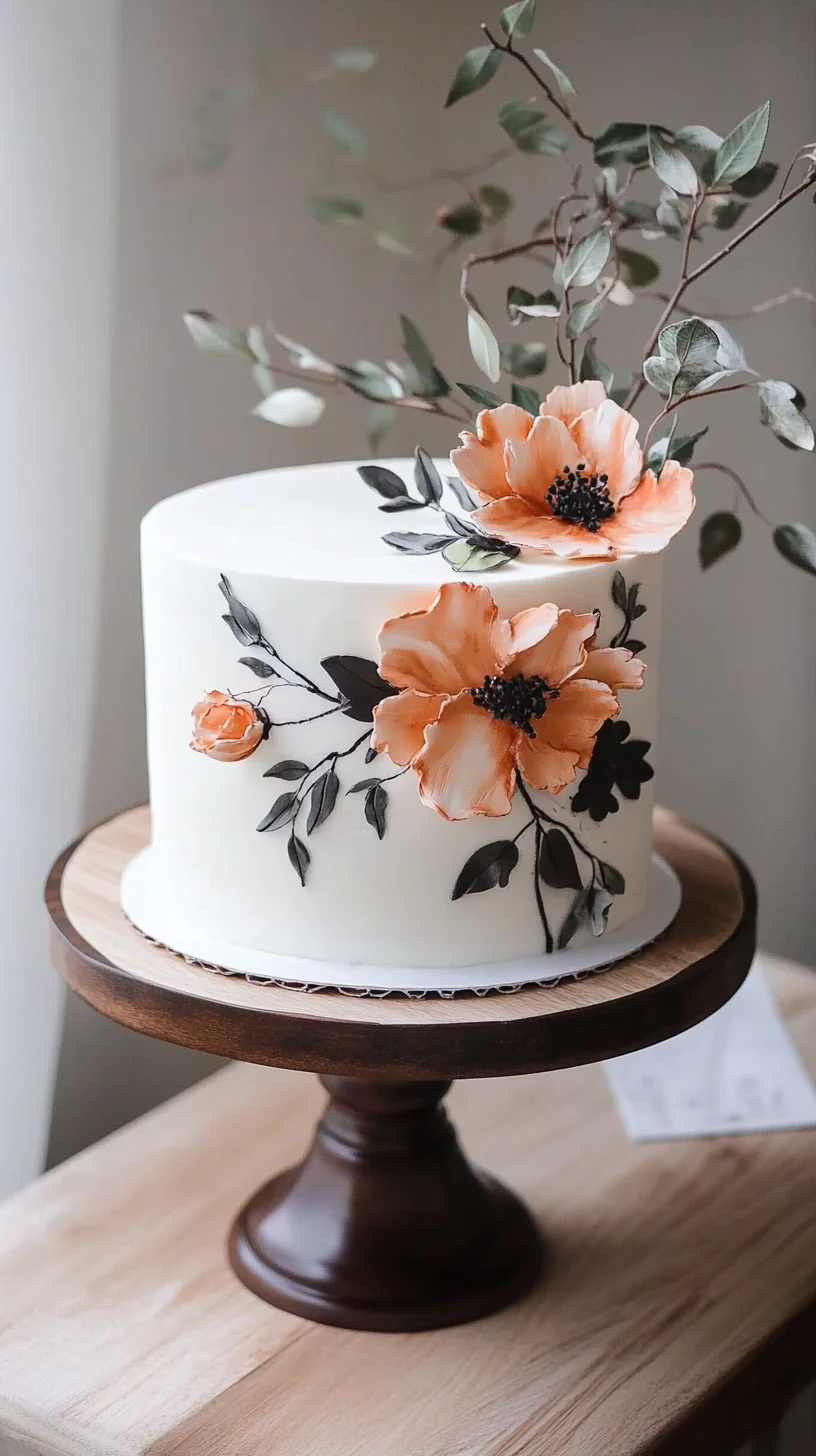 Indulge Your Sweet Tooth: Heavenly Floral Cake Delight!