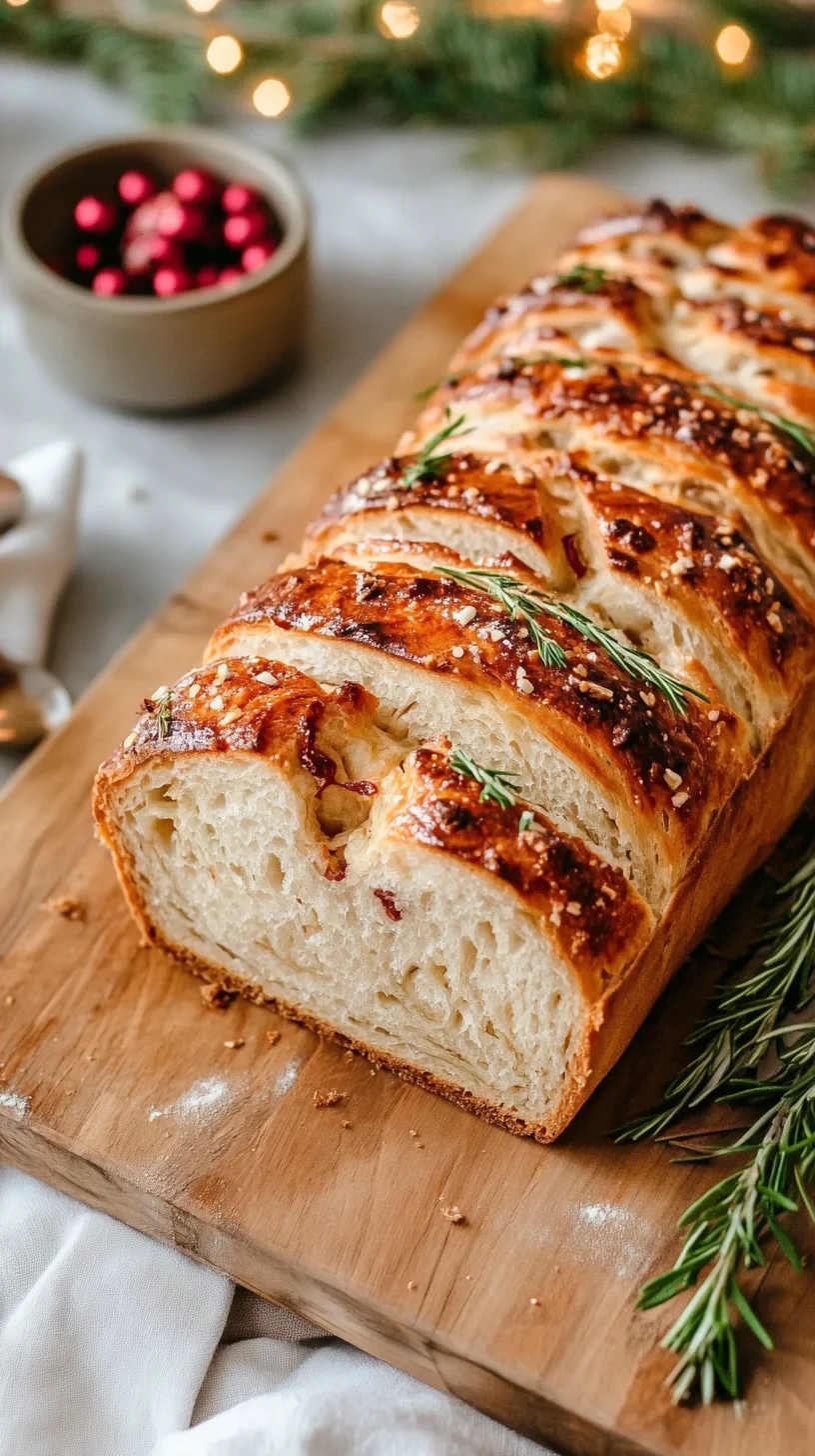 Irresistible Herb & Cheese Twist Bread Recipe