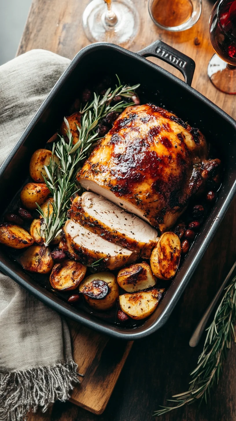 Irresistible Roast Chicken with Herb-Infused Potatoes