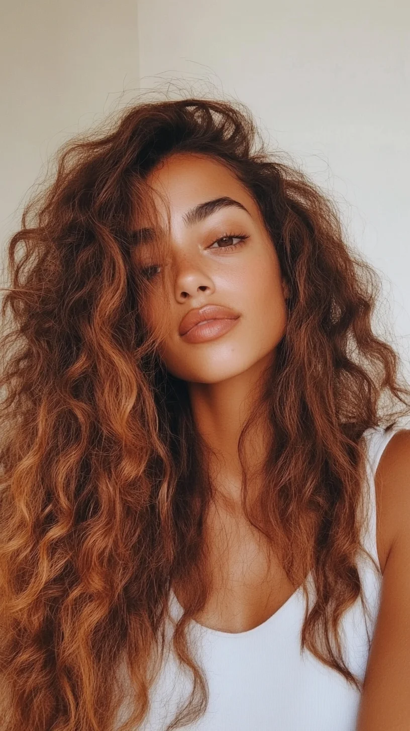 Luscious Loose Curls: Embrace Your Natural Volume and Texture!