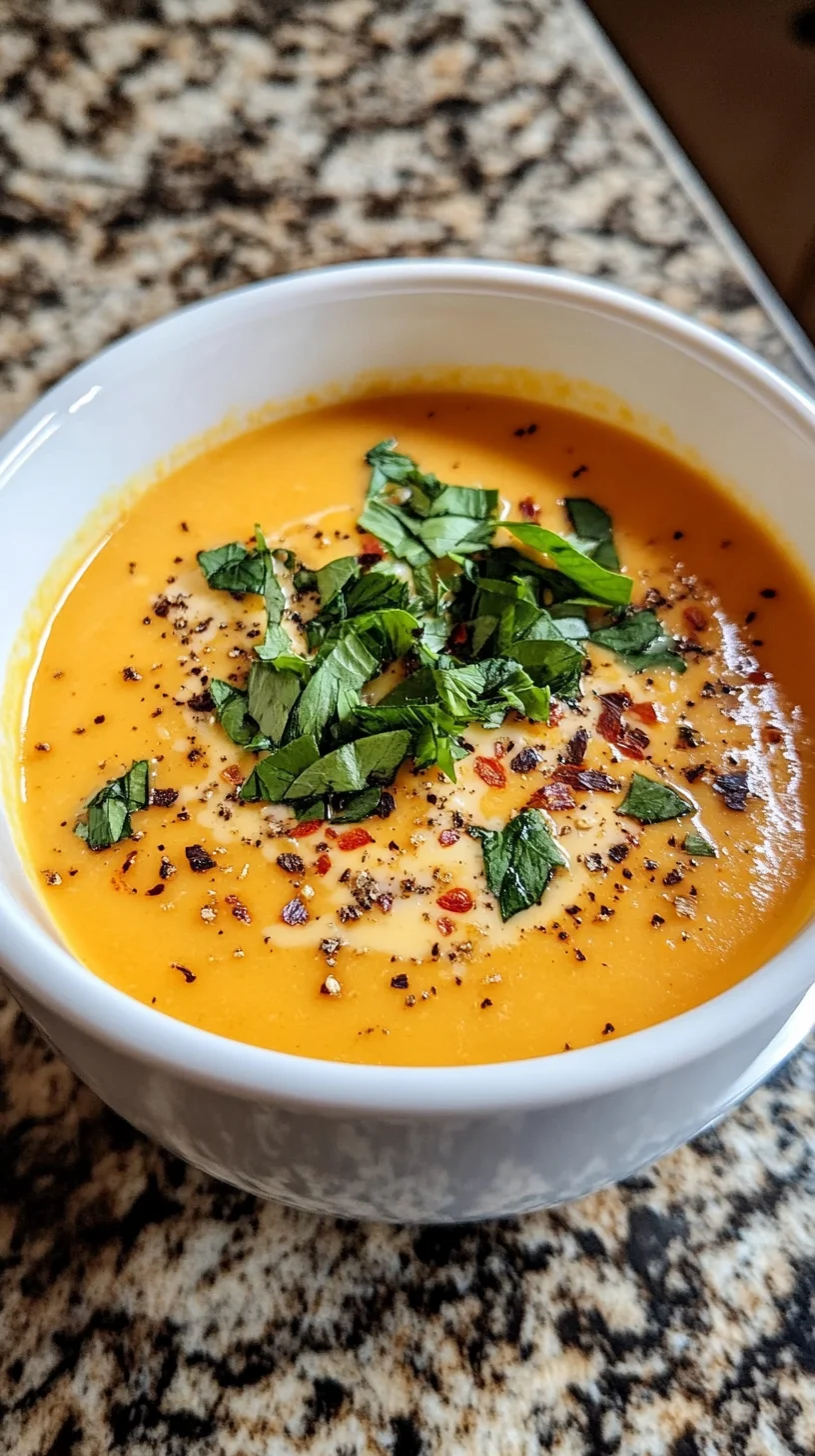 Luxurious Creamy Butternut Squash Soup: A Heartwarming Delight!