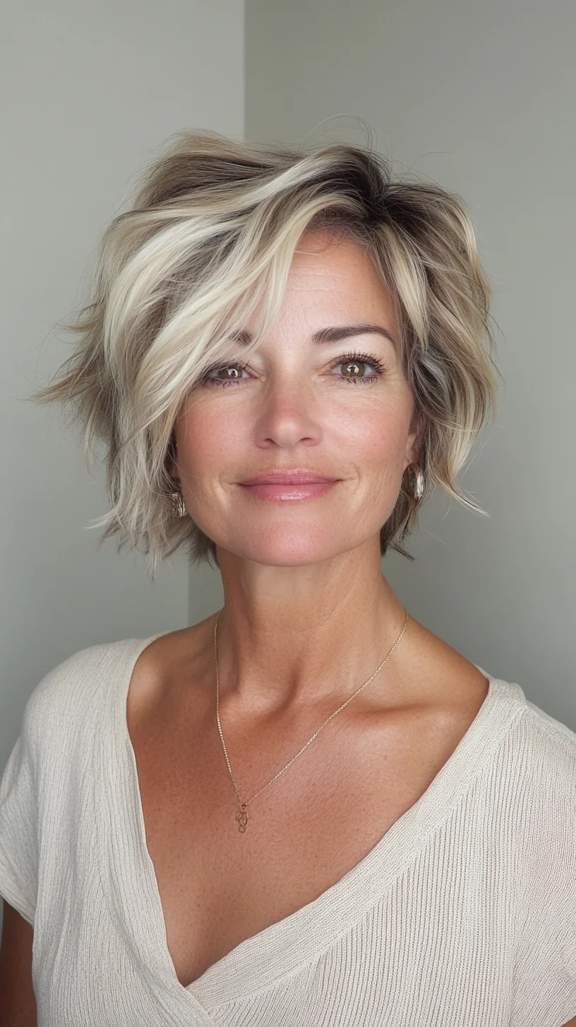 Perfectly Tousled: The Effortless Chic Bob