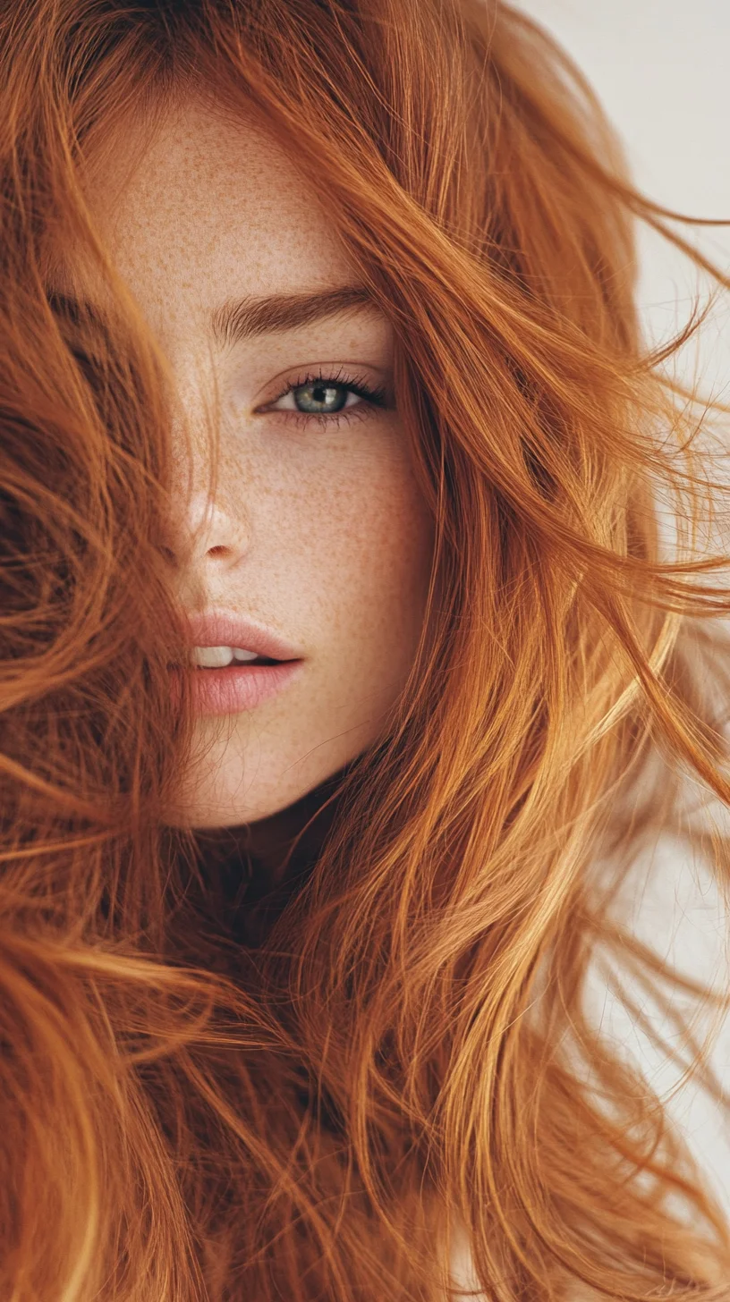 Radiant Red: Embrace Luscious Layers and Effortless Volume