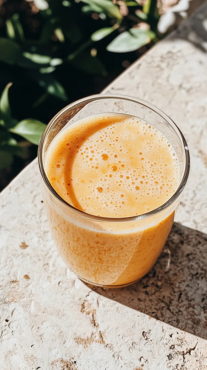 Refresh Your Day with a Delicious Tropical Mango Smoothie!