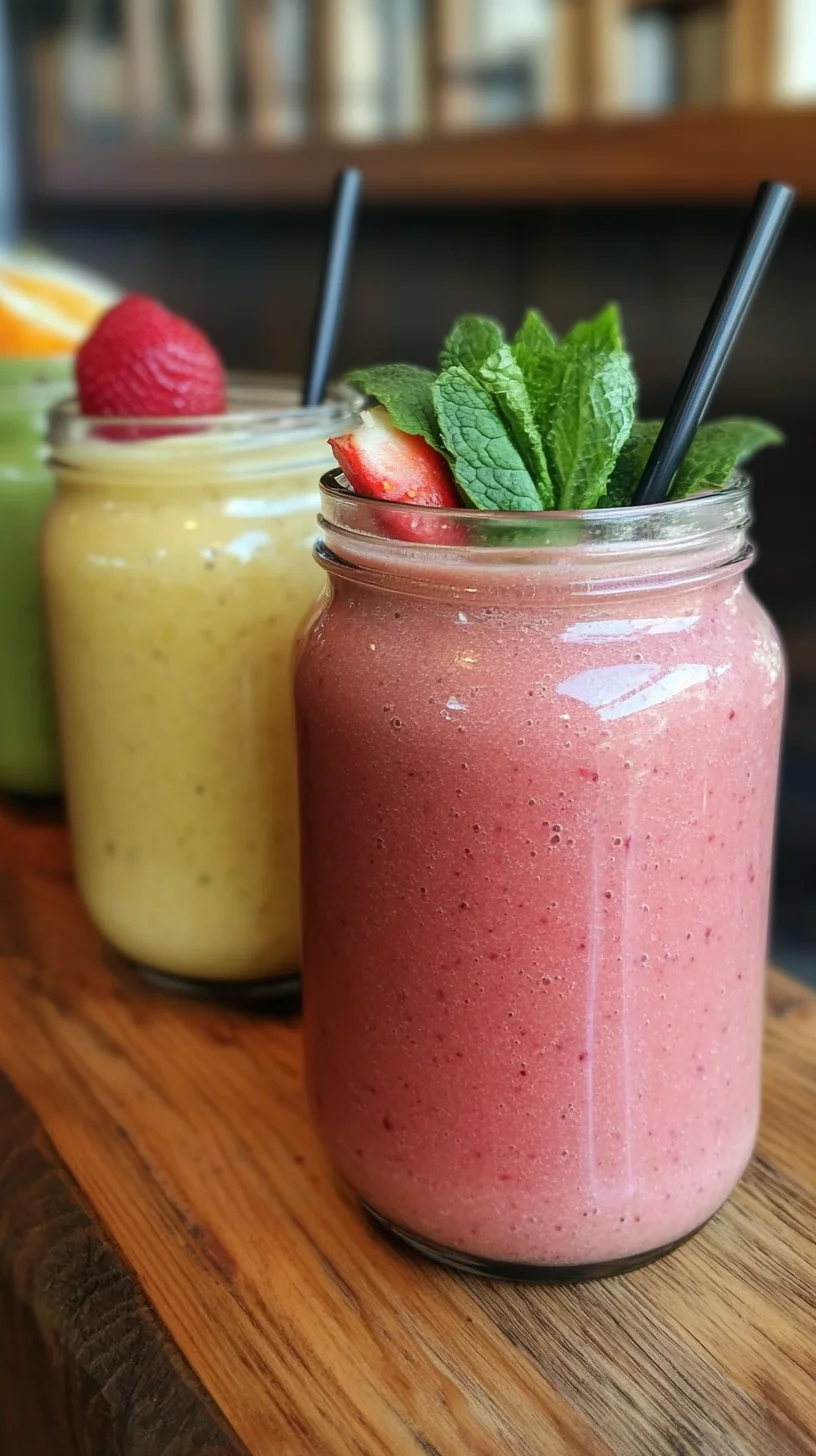 Refresh Your Day with a Deliciously Creamy Berry Smoothie!