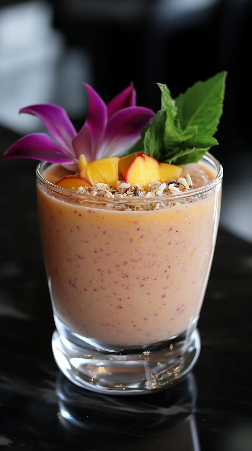 Refresh Your Day with a Tropical Mango Smoothie Delight!