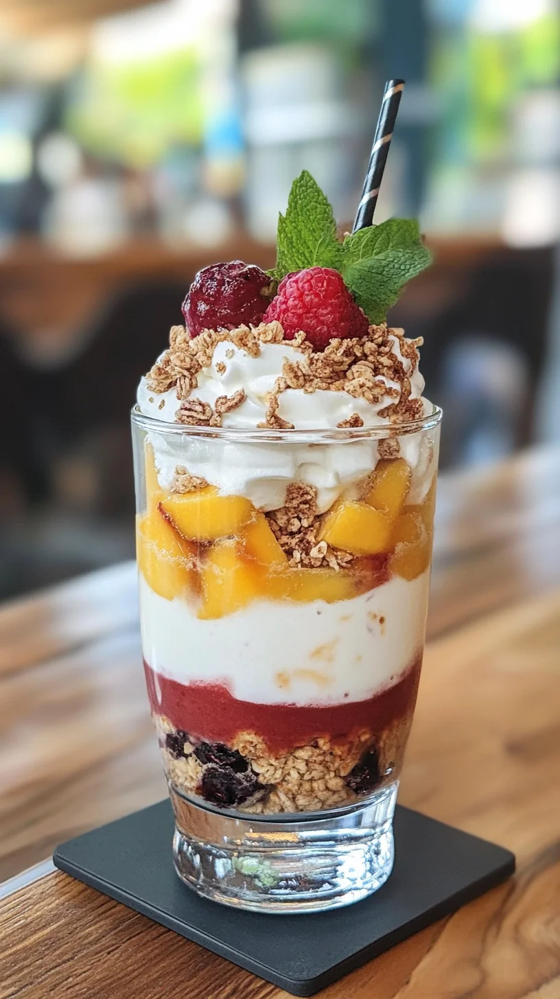 Refresh Yourself with a Fruity Yogurt Parfait Delight!