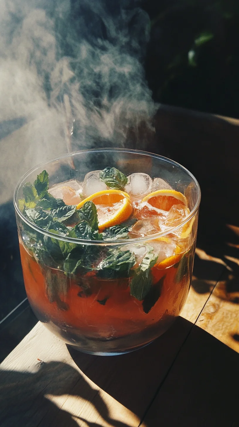 Refreshing Citrus Mint Cooler: A Breeze of Flavor!