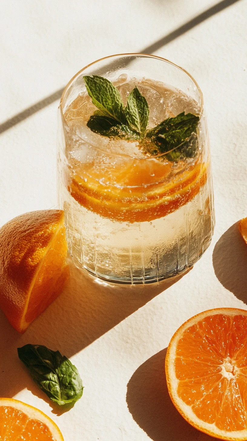 Refreshing Citrus Mint Spritzer: Your Perfect Summer Drink!