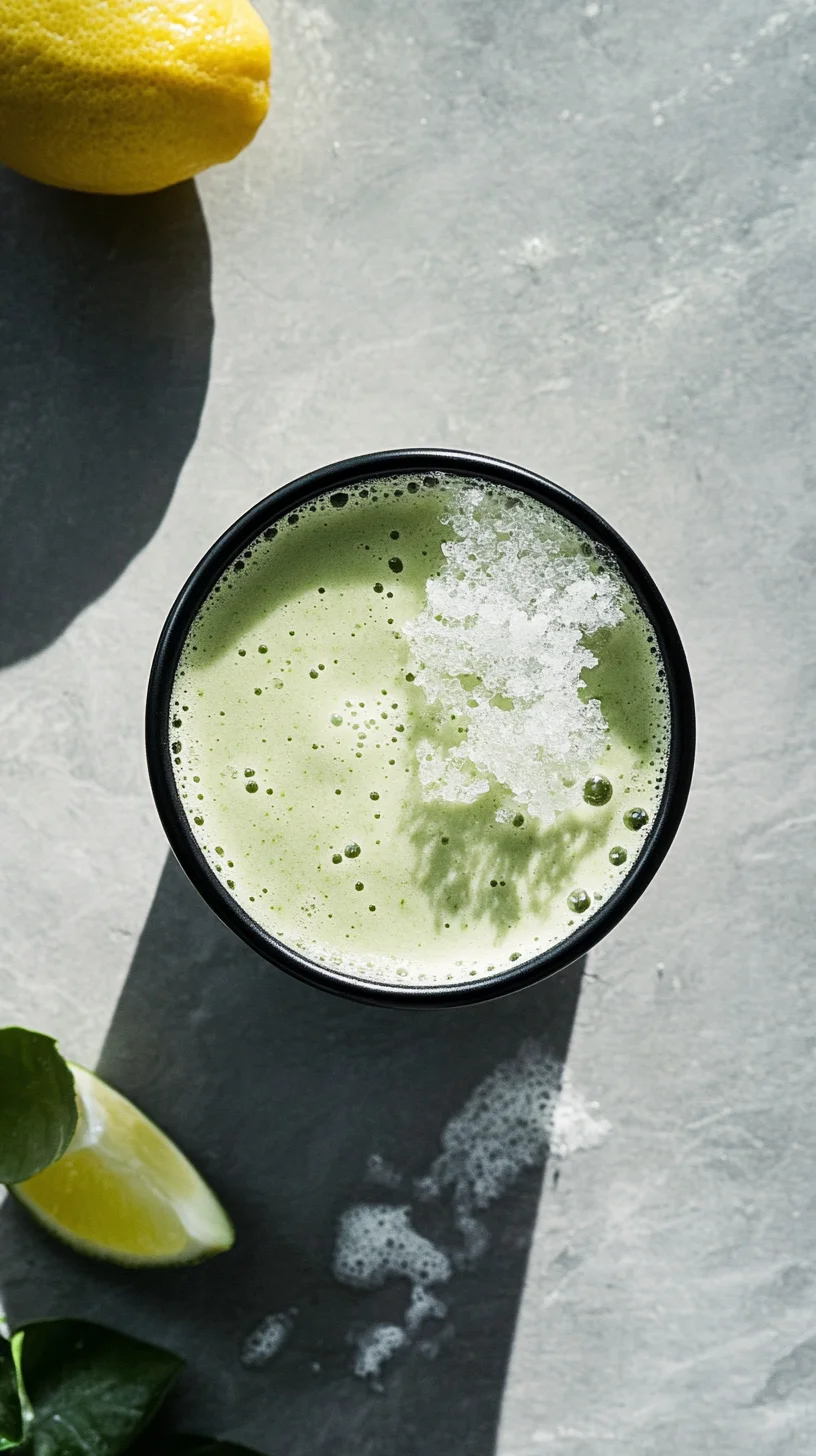 Refreshing Green Citrus Cooler: Quench Your Thirst!